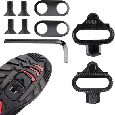 Allecto Plus - Noppen set voor racefiets en MTB - Reserve SPD noppen voor wielrennen - Geschikt voor mountainbikes en racefietsen - Duurzaam en eenvoudig te installeren