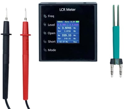 Multifunctionele Tester - Meetinstrument - Elektronica Testen - Kleurenscherm - 1200mAh Batterij - Zwart