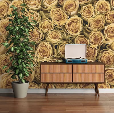 Fotobehang GoldenRoses DD115083 A.S. Création XXL 5 | Fotobehang
