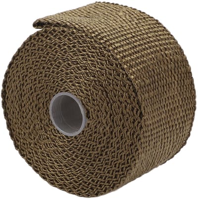 Dailygoods- Rookbeschermer met 5-meter Vuurband - Verstelbare Klemmen - Isolatietape - Brandwerende Tape - Stevig Materiaal - Geschikt voor Kampeerkachels