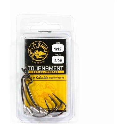 Tackle Tactics TT Head Hunter Extreme SWS Haak 1/12 oz 2/0H 4/pak (7304) black
