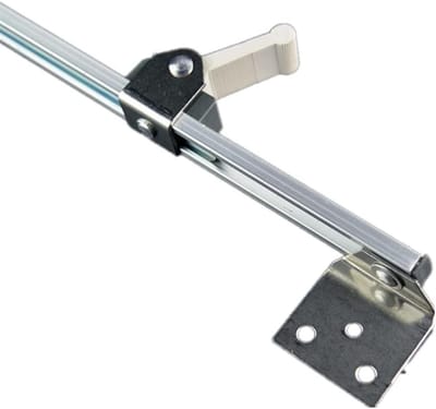 Raam Grendel - Wind Stopper - Ventilatie Beveiligen - Verstelbare Hoek - 205 mm Lengte - Zilverkleurig