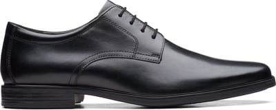 Clarks Nette Schoenen Howard Walk Zwart Wijdte G