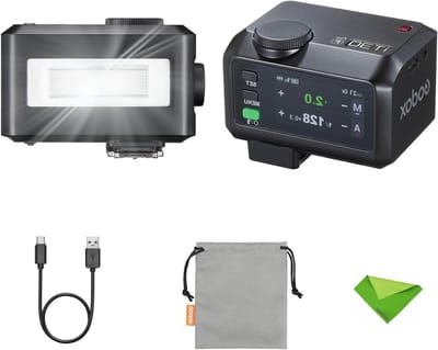 TTL Flitser voor Fujifilm Camera met GN15, 1.5s Oplaadtijd en 560 Full Power Flits, 2.4G Draadloos en 1/8000 HSS Functie