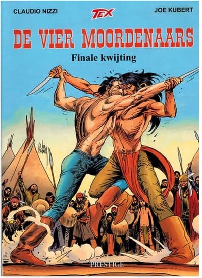 Tex – De Vier Moordenaars / Finale kwijting {stripboek, stripboeken nederlands. stripboeken tieners, stripboeken nederlands volwassenen, strip, strips}