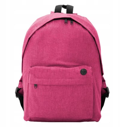 Roze Schooltas / Rugzak met Kabelgat - Stijlvol en Praktisch