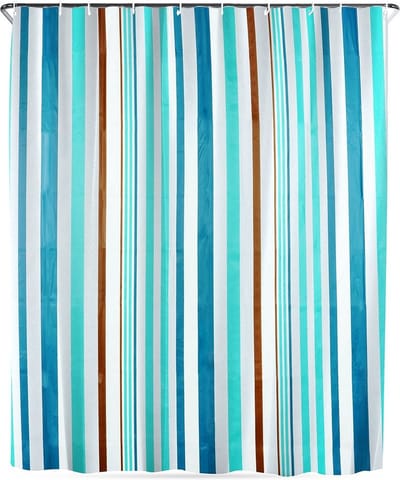 Douchegordijn Haken Waterdicht 180x180 cm - Badkamer