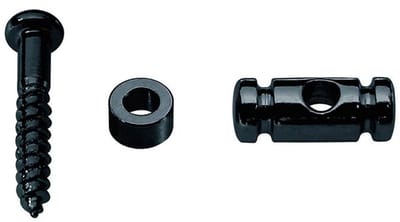 Boston SH-8-B Snarenretainer - Cilindervormig, 6,5mm, Zwart