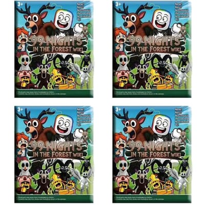 Nieuwe 99 Nachten in Het Bos Figuren Blind Box Uil Geit Wolf Hert 99 Nachten in Het Bos Figuurtje Verrassingstas PVC Speelgoed Kind Hoge Kwaliteit Cadeau