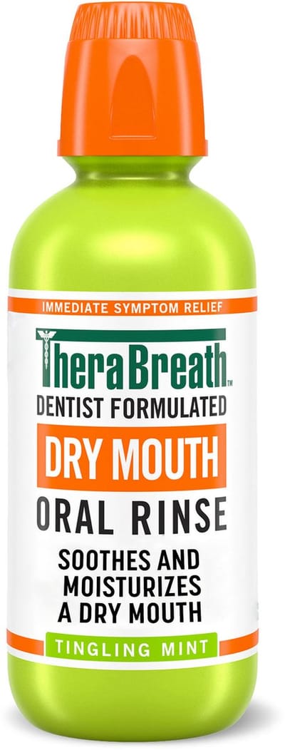 TheraBreath Dry Mouth Mouthwash – Tegen Droge Mond – 473 ml