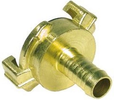 Talen Tools - GK-snelkoppeling - Met slangtule - Messing - Voor 1/2 inch