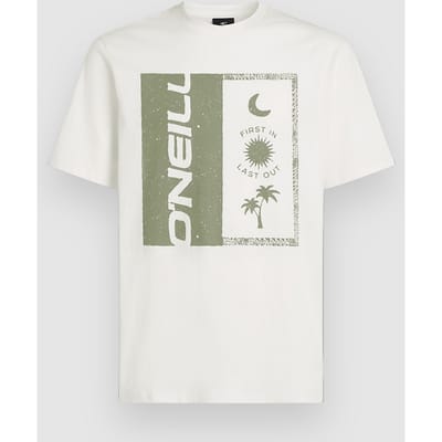 O'Neill Front Print T-Shirt wit