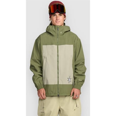 Volcom Arthur 3L Jas groen