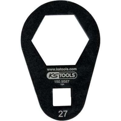 KS Tools 150.9587 Insteekringsleutel 27.0 mm