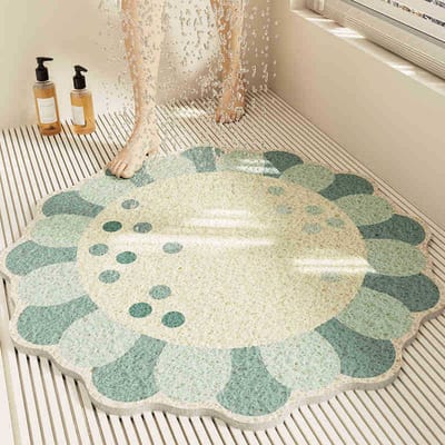 Nieuwe Badkamer Antislip Mat Douchecabine Badkamervloer Valbestendige Mat Toilet Toilet Badkuip Waterbestendige Mat Duurzaam 50 * 50CM