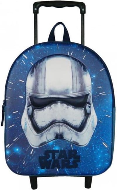 STAR WARS Stormtrooper Trolley Rugzak Rugtas School Tas 3-6 Jaar