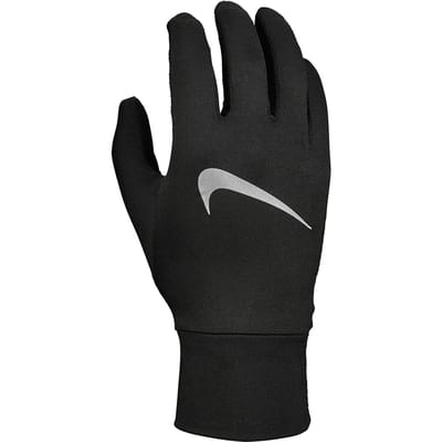 Nike Heren Accelerate Hardloophandschoenen (Zwart/Zilver)