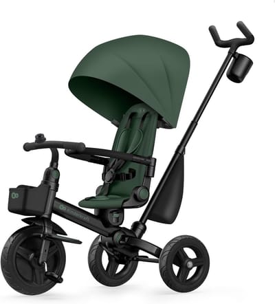 Driewieler - Kinderfiets - Buiten spelen - Groeit mee - 20 inch - Groen