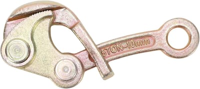 Dailygoods- Kabeltrekkergreep 0,5 Ton - Staaldraadtrekker - Anti-knijpveiligheidskaak - Koolstofstaal - Geschikt voor 1-10 mm kabel - Duurzaam en schokbestendig - Draadgrijper