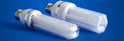BRC shatterproof insecten spaarlamp UV-A BL 368, 20 Watt E14, 230 Volt