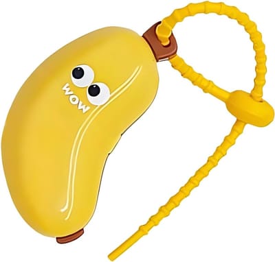 Tandenborstel Cover - Beschermhoes Houder - Hygiënisch Reizen - Leuk Bananenontwerp - Compact Formaat - Geel