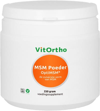 VitOrtho MSM poeder optimsm 250 Gram