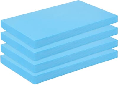 Set van 6 Stuks Hard Schuim Bladen voor Creatieve Projecten, DIY Styrofoam Platen voor Landschapsmodellering en Ambachtelijk Werk (4 Stuks 40x30x2CM)