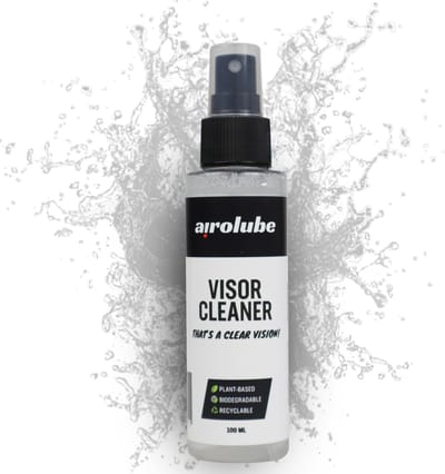 Airolube Visor Cleaner, brilreiniger, vizierreiniger, reiniger voor sportbrillen, reiniger voor skibrillen - 2-in-1 formule - 100 ml - kleurloos