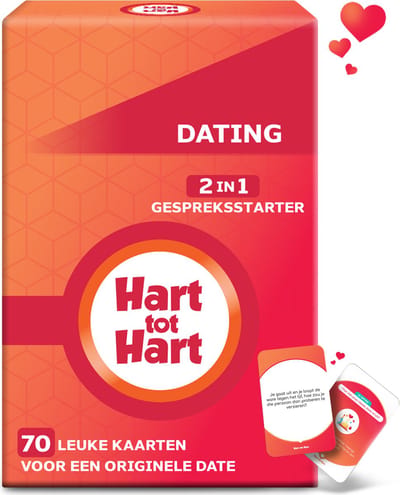 Hart tot Hart Dating - 2 spellen - Relatiespel - Vragen Spel Relatie