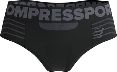 Compressport | Seamless Boxer | Sportonderbroek | Dames Black