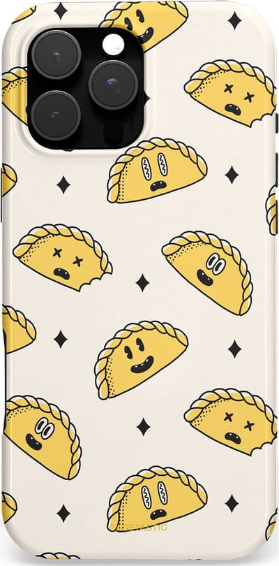 Casetastic Hoesje Geschikt voor Apple iPhone 16 Pro Max Magsafe - Stijlvolle Beschermende Duo-layer Case - Pastei gerei