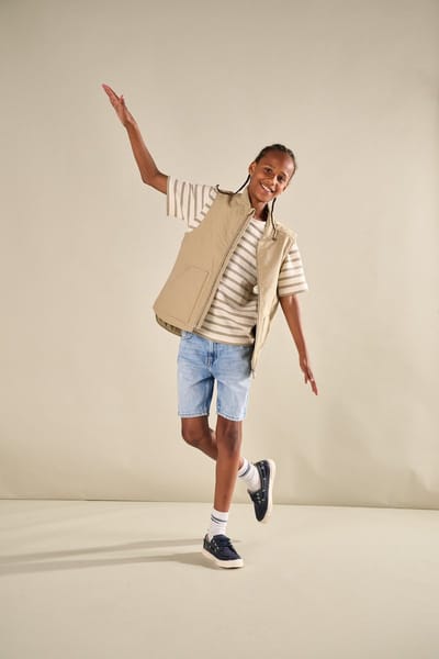 ONLY&SONS - OSJIAN SS STRIPE STRUCT TEE JRS - Jongens - T-shirts