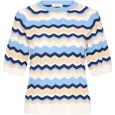 b.young - BYMMORLA POINTELLE TSHIRT - Dames - Gebreide truien
