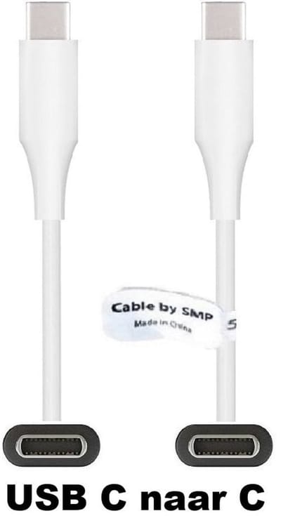 OneOne 0,5m oplaadkabel. Sterke OneOne USB C naar C kabel. Stevig laadkabel snoer past op Apple met USB C iPad Pro, iPad Air, iPad / Mini, MacBook Air, MacBook Pro, iMac, iMac Pro, Mac Studio, Mac mini, Mac Pro