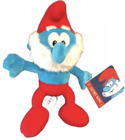 Smurfenknuffel - Grote smurf - De Smurfen - Brand Loyalty - 25 cm