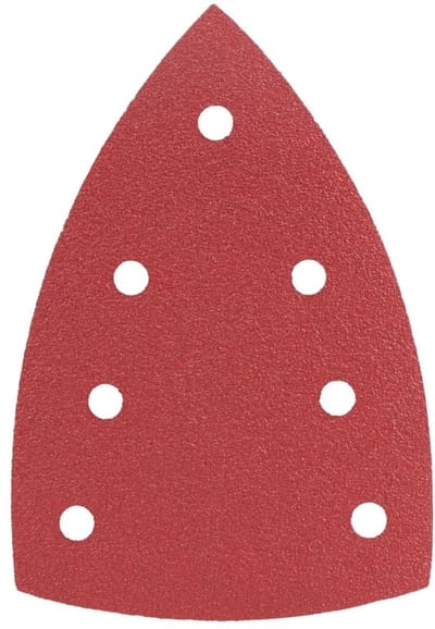 Radix - Schuurpapier - Pro - 100 x 150 mm - P80 – 7 stofgaten (10 stuks)