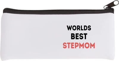 Akyol - worlds best stepmom Etui - Mama - de beste stiefmoeder - moeder cadeautjes - moederdag - verjaardagscadeau - verjaardag - cadeau - geschenk - kado - gift - moeder artikelen - 20 bij 9 cm