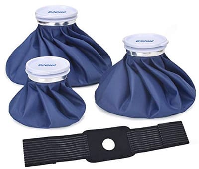 Herbruikbare IJszak voor Pijnverlichting - Set van 3, Blauw, Keuze uit Kleine, Medium en Grote Maten