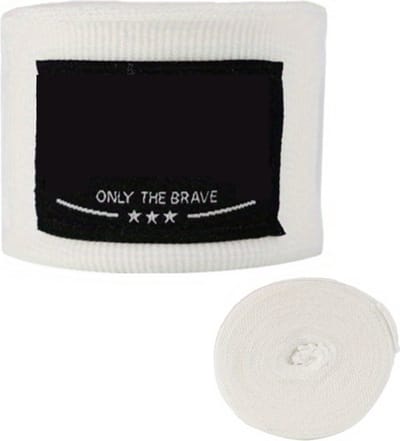 Bovista Bandage Boksen - Kickboksen - Handschoenen - Boks Bandage - Kickboks - Binnenhandschoenen - Handschoen - Boxing - Sportbandage - Wit - 5 Meter