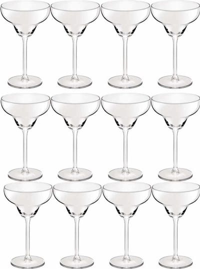 Royal Leerdam Cocktailglazen - 16x - transparant - 300 ml - Margarita - glas- glazen - Cocktails - Cocktailglazen van glas