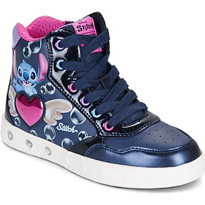 Geox Skylin E Met Lichten Schoenen Blauw EU 34 Meisje