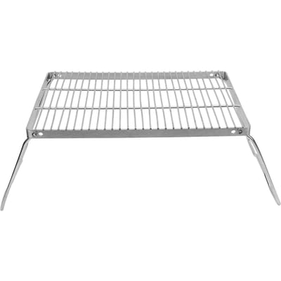 Gril de Camping Pliant Acier Inoxydable 304 Portable Gril BBQ Grilles de Camping pour Cuisine Extérieure Randonnée en Sac à Dos gray