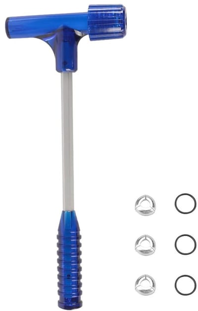 Dailygoods - Trekhamer met Handverwijderingsgereedschap Professioneel Blauw