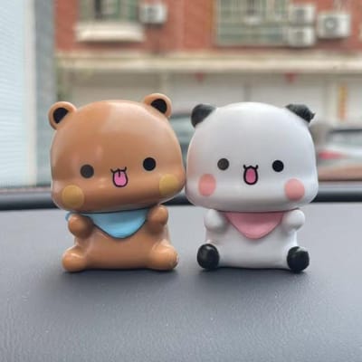 Schattige Bubu Dudu Panda Beer Figuur Speelgoed Verzamelspeelgoed Anime Accessoires Kawaii Beer Pop Ornament Huisdecoratie Verjaardag Kerstcadeau