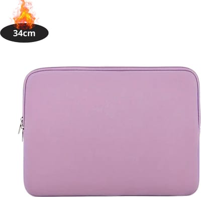 Nivard Laptoptas Krasbestendig - Laptop Sleeve - Rugtas - Schoudertas - Laptoshoes - Kantoortas - Dames & Heren - 13 Inch - Paars