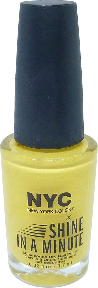 NYC Shine in a Minute 600 NY Taxi Nagellak Color Manicure Polish Make Up 9.7ml