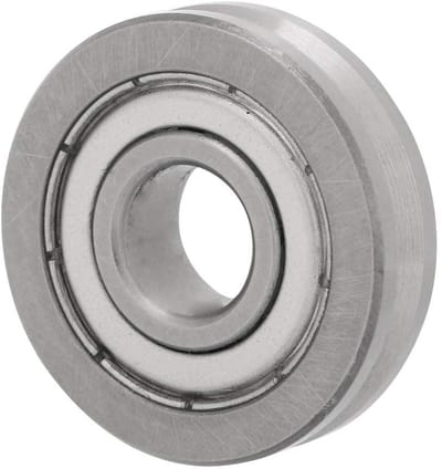 V-Groove Lager 10x30x8mm - Stalen Geleidewiel Lager voor Rechtlijnige Toepassingen, Roller Lager en Pulley Systemen