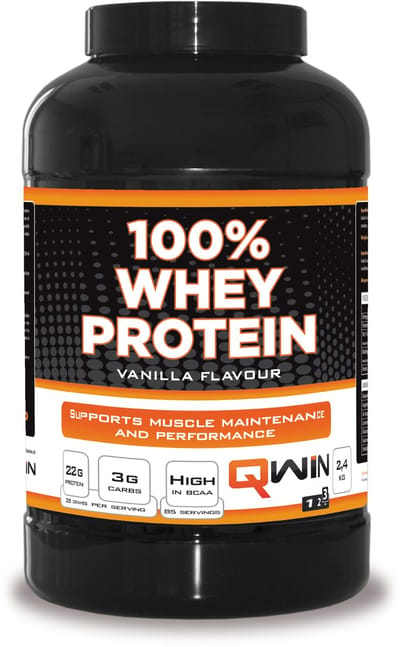 QWIN 100% Whey Protein Vanille - 2400 g