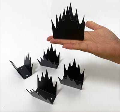 Anti-Klim Spikes voor Hekken en Muren - 12 Stuks Metaal voor Veilige Beveiliging Buiten