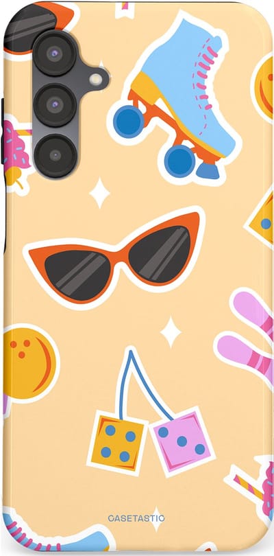 Casetastic Hoesje Geschikt voor Samsung A16 - Stijlvolle Beschermende Duo-layer Case - Milkshake vibes